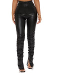 DDIIRO European-American Sexy PU Leather Pants