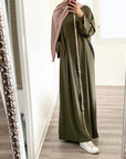 Southeast Asian Muslim Sequin Chiffon Robe