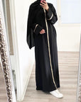 Southeast Asian Muslim Sequin Chiffon Robe