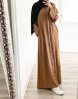 Southeast Asian Muslim Sequin Chiffon Robe