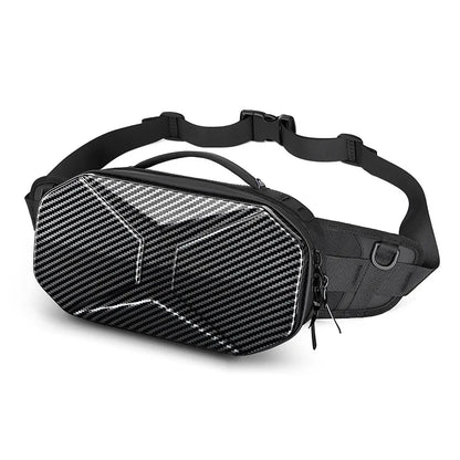 DDIIRO™ Anti-Theft Crossbody Chest Bag – Waterproof Travel Sling Bag with USB Charging Port