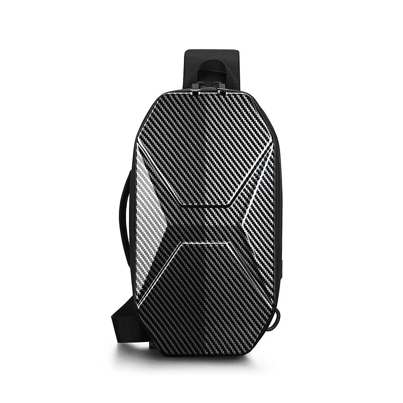 DDIIRO™ Anti-Theft Crossbody Chest Bag – Waterproof Travel Sling Bag with USB Charging Port
