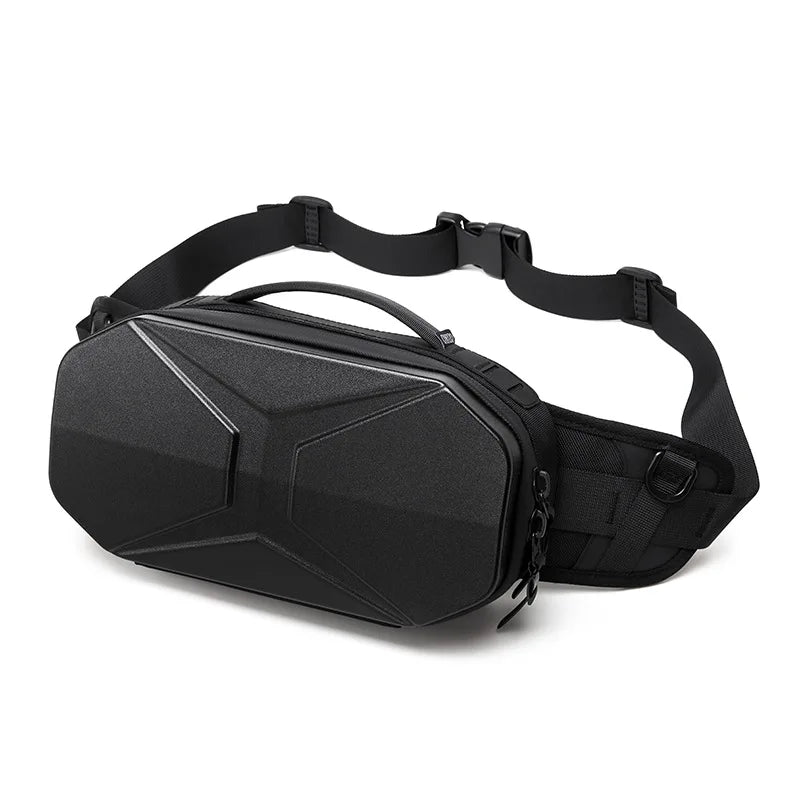 DDIIRO™ Anti-Theft Crossbody Chest Bag – Waterproof Travel Sling Bag with USB Charging Port