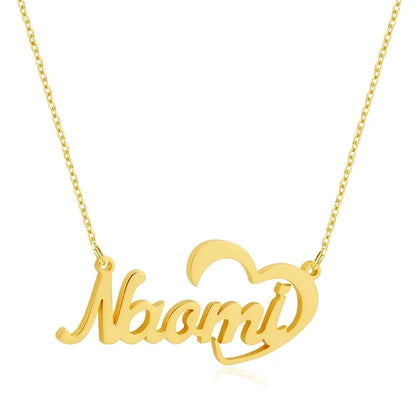 Stainless Steel Custom Necklace Personalized Name Necklace Handwritten Signature Necklace Custom Any Name Pendant