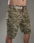 Men’s Waterproof Quick-Dry Tactical Cargo Shorts Multi-Pocket Outdoor Adventure Wear