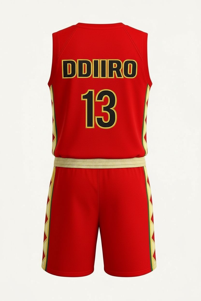 Premium Red Basketball Jersey  "Coming Soon"