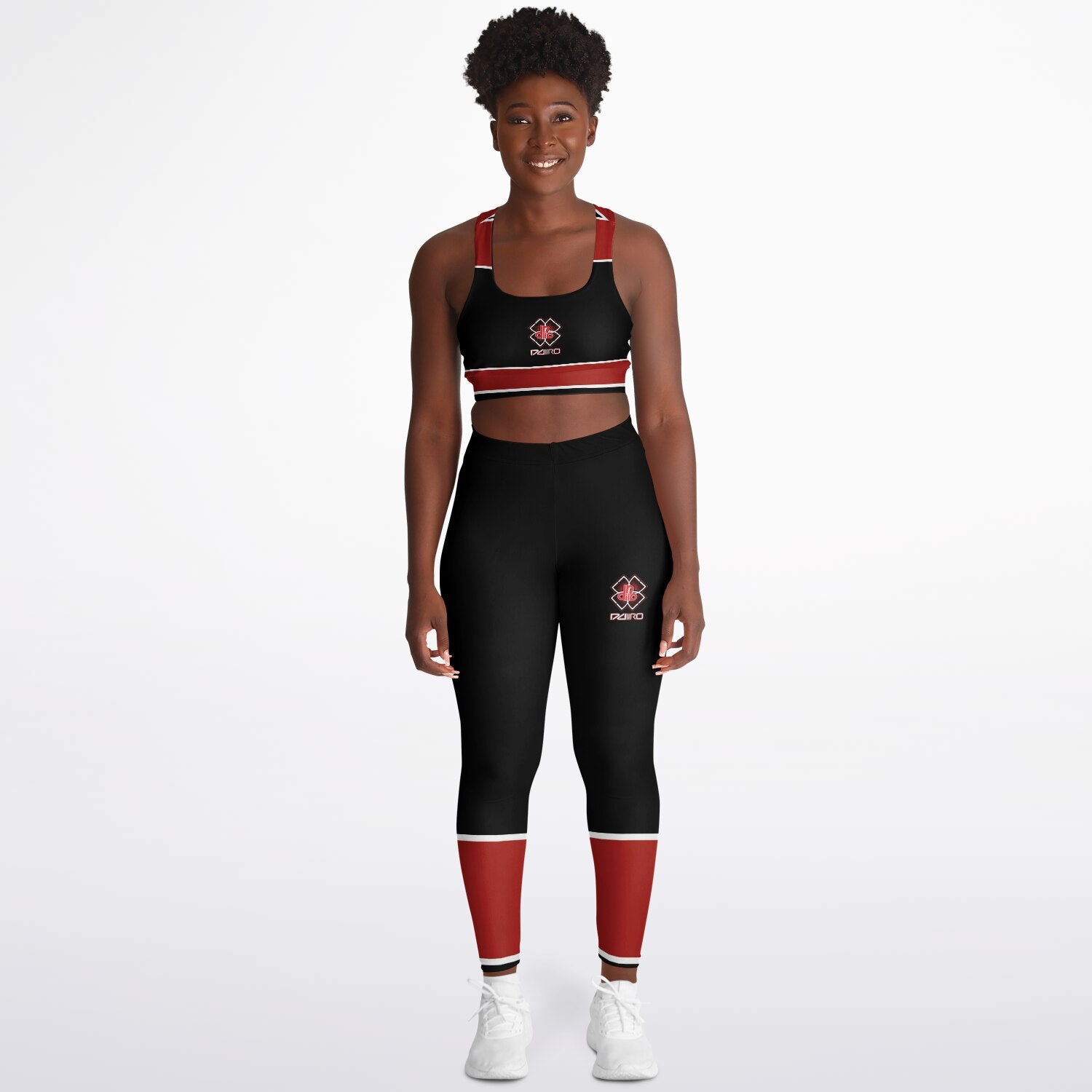 DDIIRO Padded Sports Bra &amp; Leggings