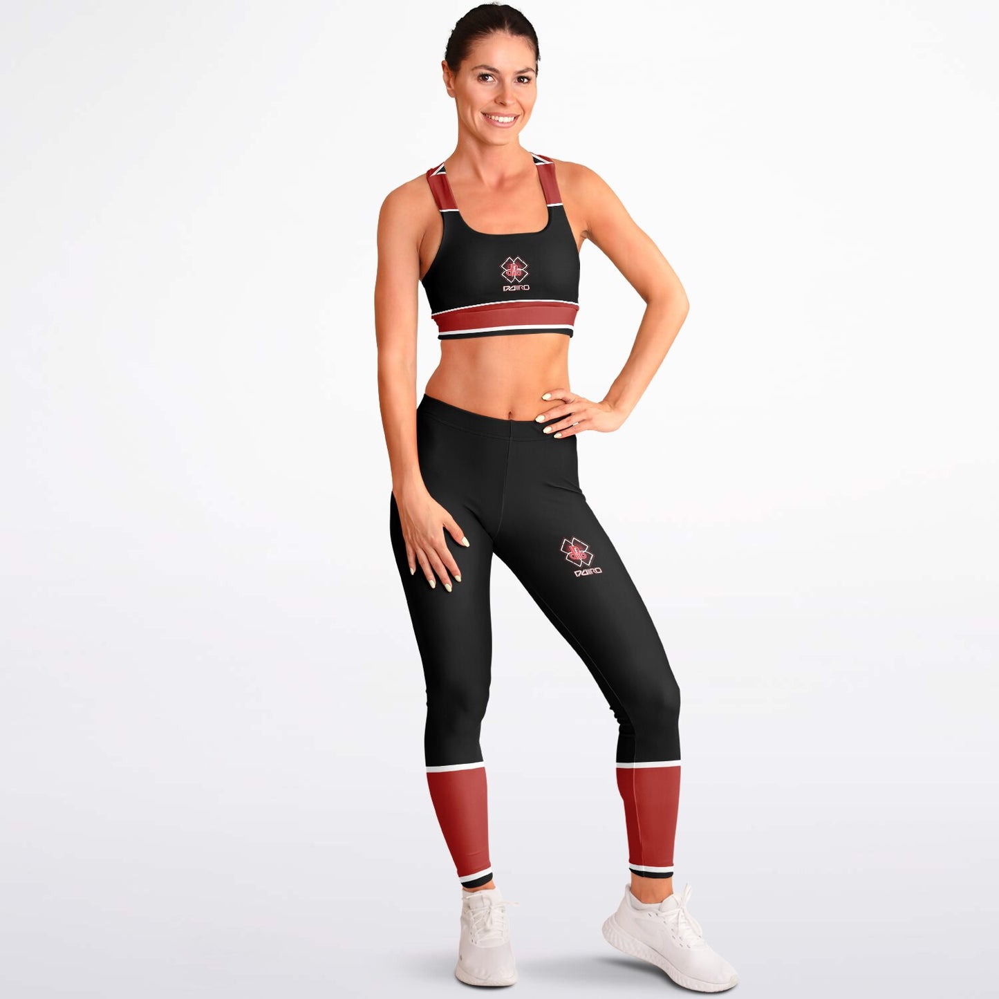 DDIIRO Padded Sports Bra & Leggings