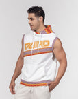 DDIIRO Men's Heavyweight Sleeveless Hoodie