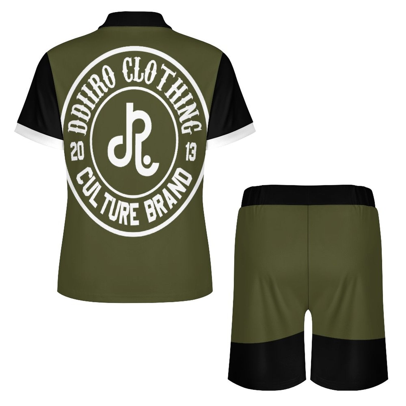 Short Sleeve Men's POLO Shirt Set