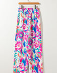 Printed Wide Leg Pants