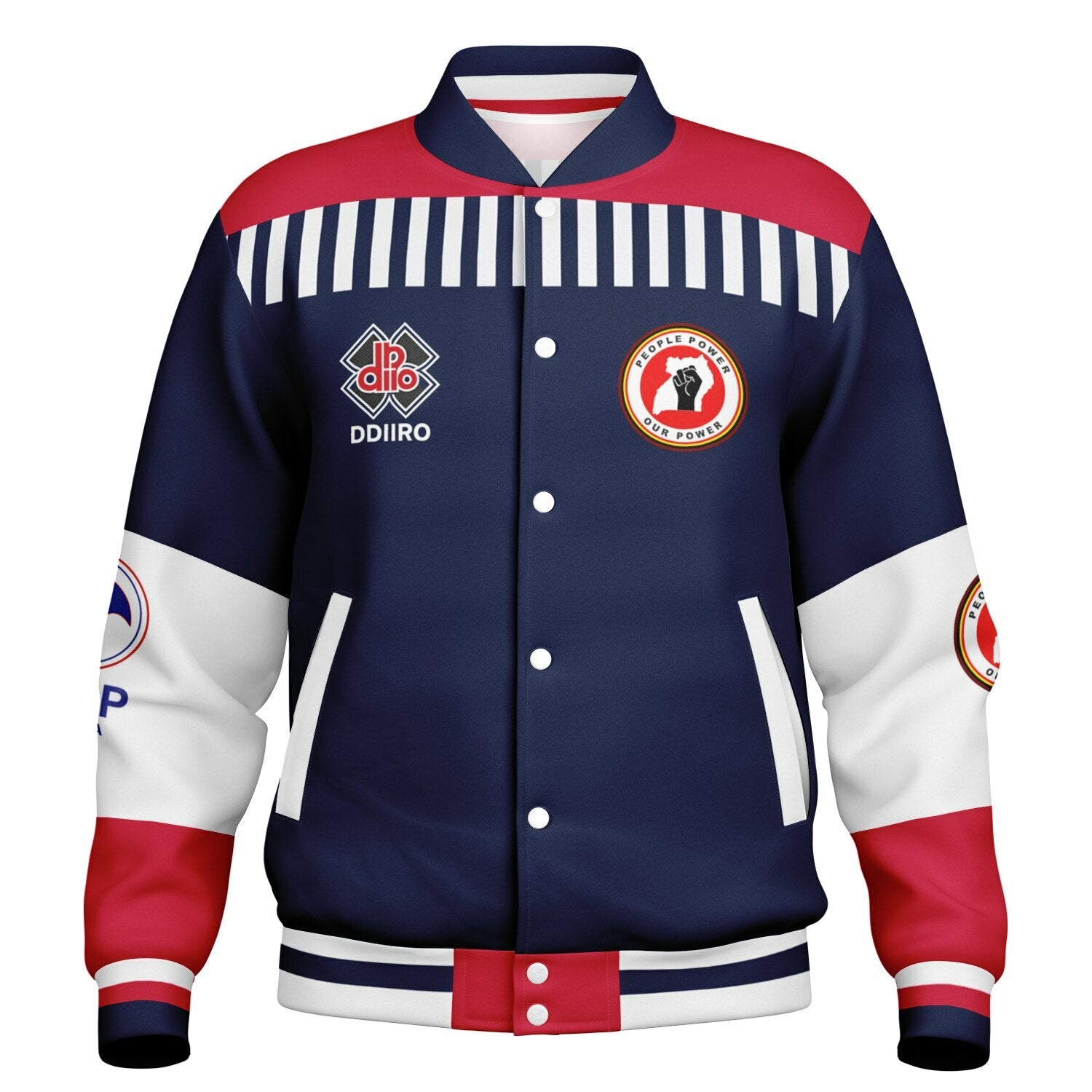 DDIIRO Varsity Jacket Power in Style