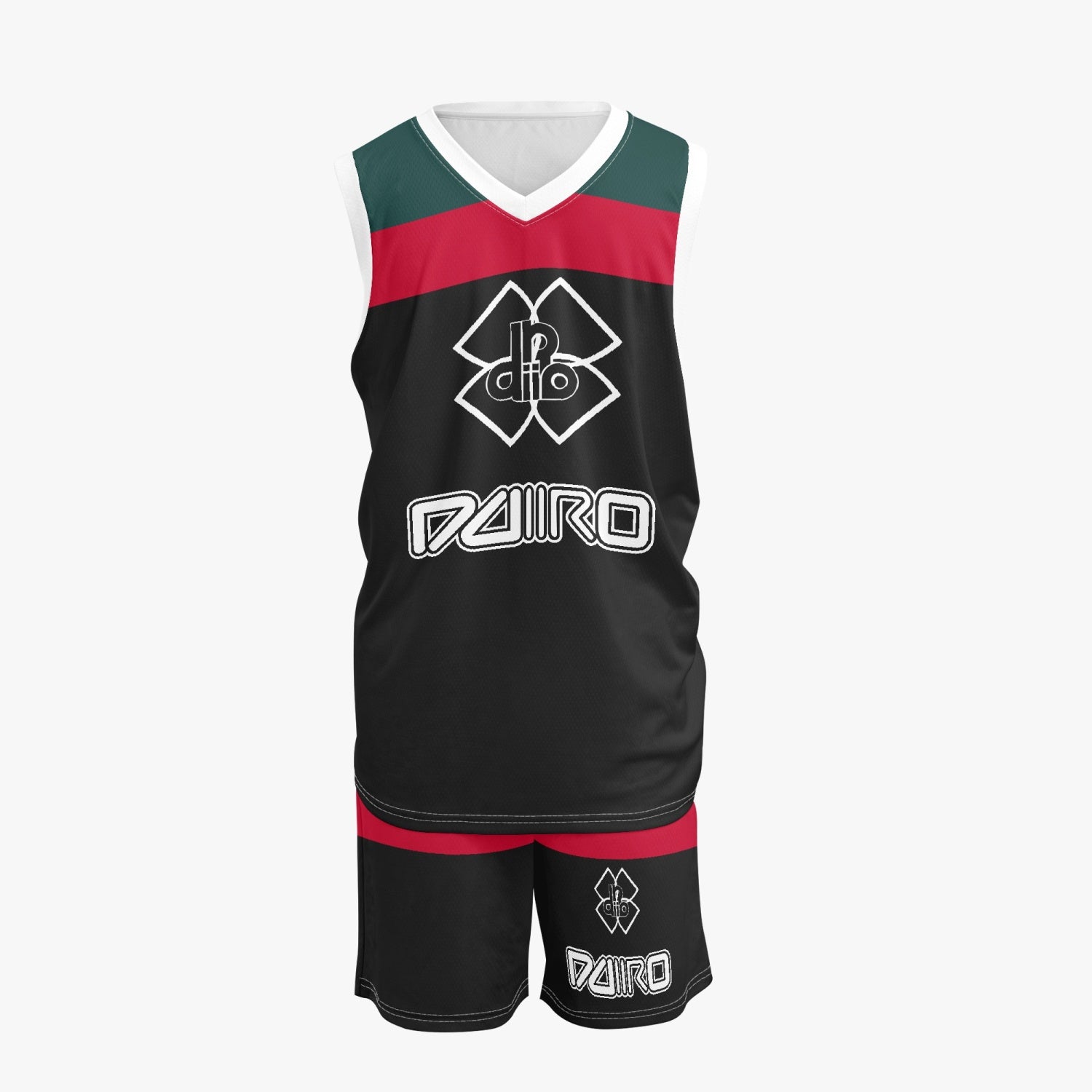 Kids Basketball Jersey Set Ddiiro