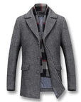 Men Winter Thick Cotton Wool Jackets Coats Ddiiro