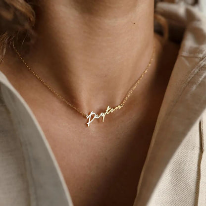 Personalized Name Necklace - Personalized Gifts for Bridesmaid - Dainty Name Necklace - Handmade Name Necklace - Christmas Gift For Her.