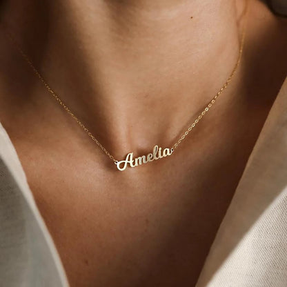 Personalized Name Necklace - Personalized Gifts for Bridesmaid - Dainty Name Necklace - Handmade Name Necklace - Christmas Gift For Her.