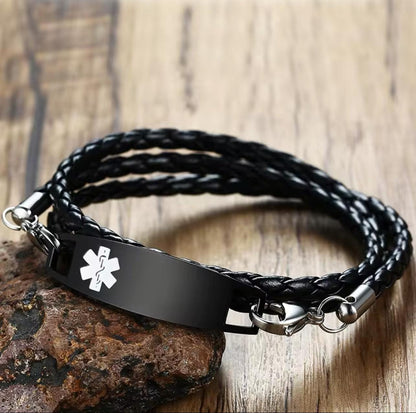 Personalized Engraved Multilayer Bracelet for Women - Stainless Steel Best Friend Jewelry - Custom Name Female Wrist Bracelet.