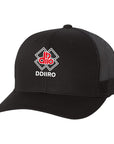DDIIRO Six Panel Retro Trucker Cap