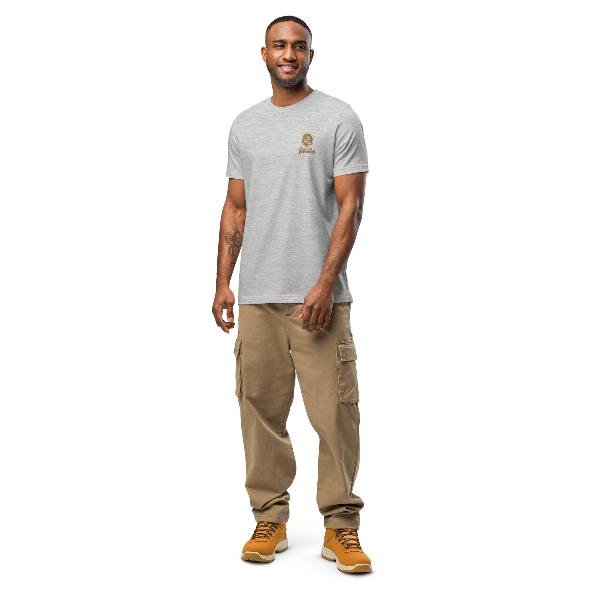 Mens Gold logo t-shirt