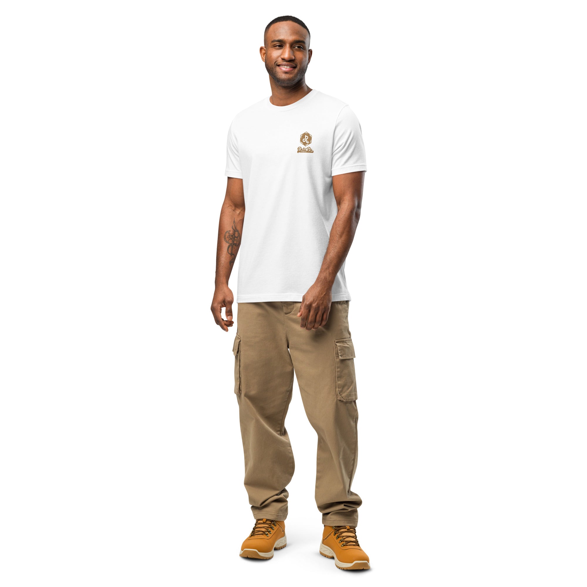 Mens Gold logo t-shirt