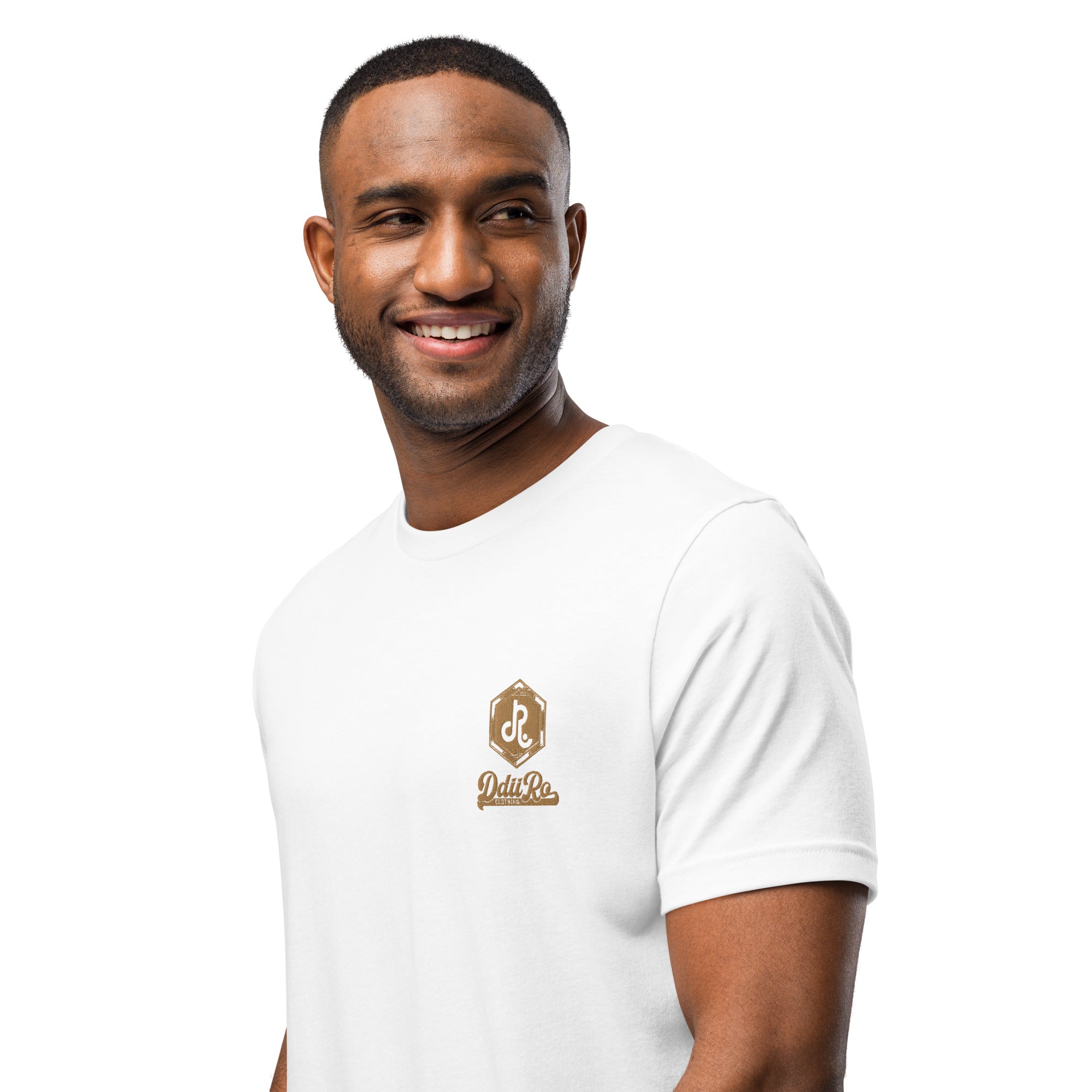 Mens Gold logo t-shirt