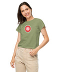 Women’s high-waisted t-shirt