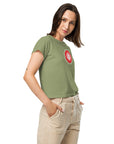 Women’s high-waisted t-shirt